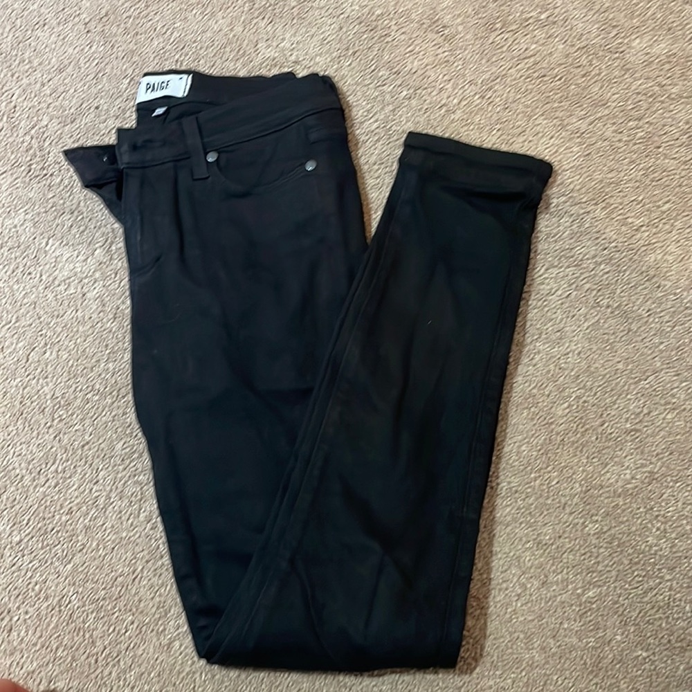 Paige black skinnies